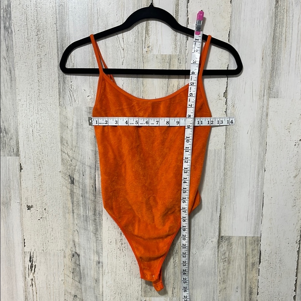 Forever 21 Bright Orange Top - Picture 2 of 6